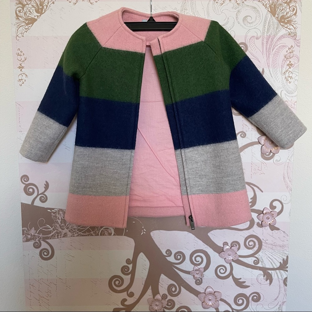 COS Kids Girl Wool Coat Jacket Size 2-4Y